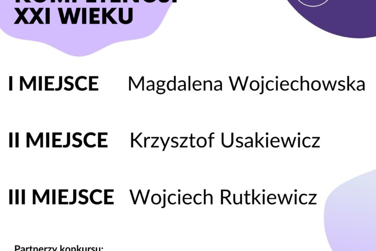 Konkurs Matura Kompetencji XXI wieku  ? wyniki